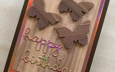 By Su Mohr for tgifc; Click READ or VISIT to go to my blog for details! Featuring: Butterfly Duet Punch, Wood Textures DSP, Grapefruit Grove Foil, Rectangle Stitched dies; #masculinecards #birthdaycards #masculinebirthdaycards #handmadecards #diy #butterflies #butterfliesoncards #woodtexture #designerpaper #cardchallenges #stampinup